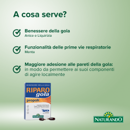 Riparo gola informazioni