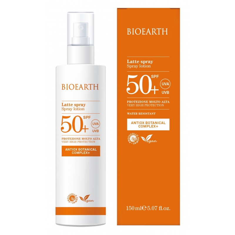 Bioearth- Latte spray SPF 50+