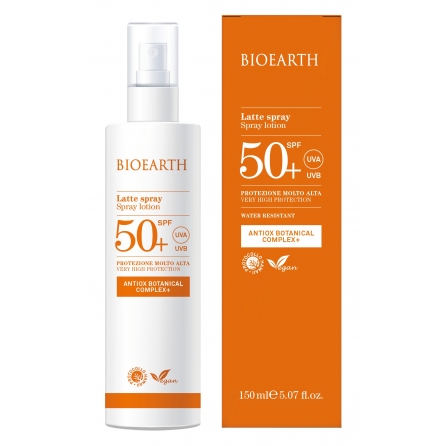 Bioearth- Latte spray SPF 50+