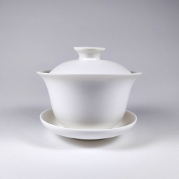 Gaiwan in porcellana bianca