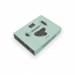 Gua sha e roller- Giada verde