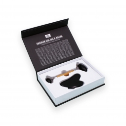 Gua sha e roller- Ossidiana