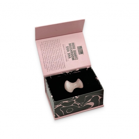 Gua Sha Mushroom - Quarzo rosa