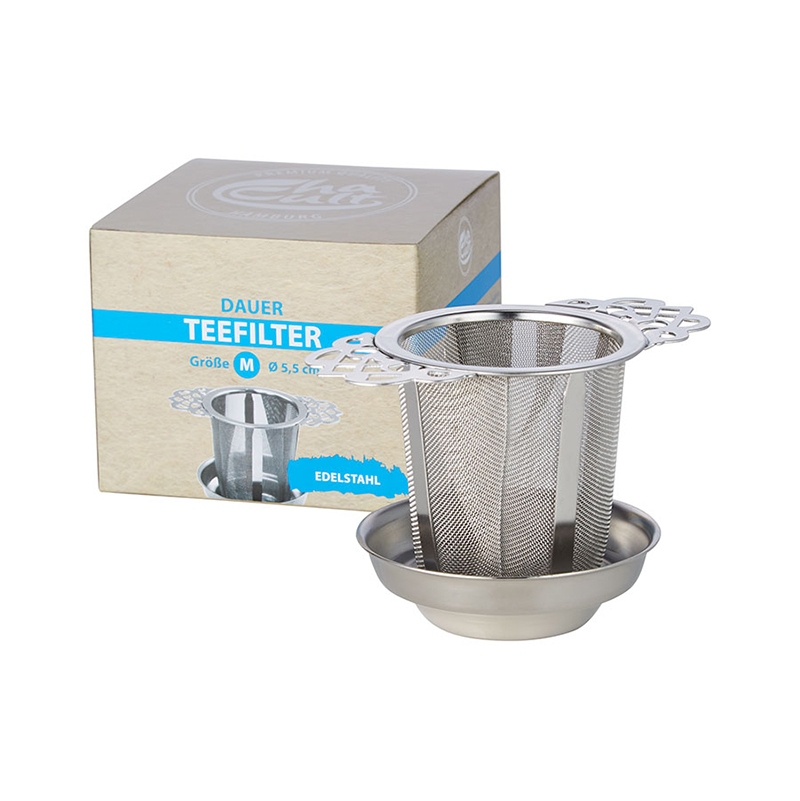 Accessorio per il tè pomeridiano in casa con filtro antigoccia per caffè in acciaio inossidabile per amanti del caffè doro 