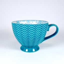 Tazza Madagascar celeste