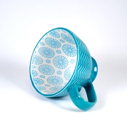 Tazza Madagascar celeste