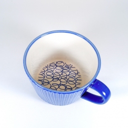 Tazza Elide blu