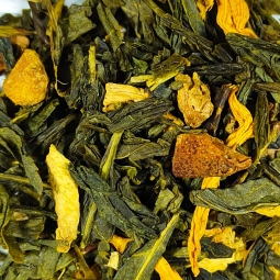 Tè verde aromatizzato zenzero e limone
