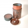 Barattolo per tè e tisane con decorazione in stile mandala