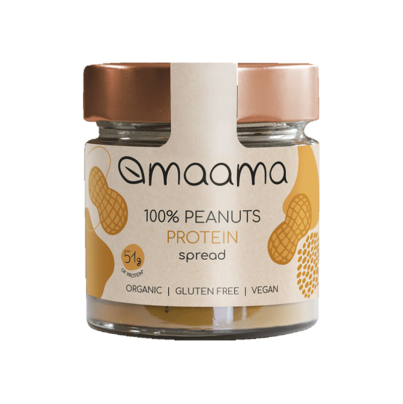 Crema Spalmabile Proteica 100% Arachidi Maama biologica
