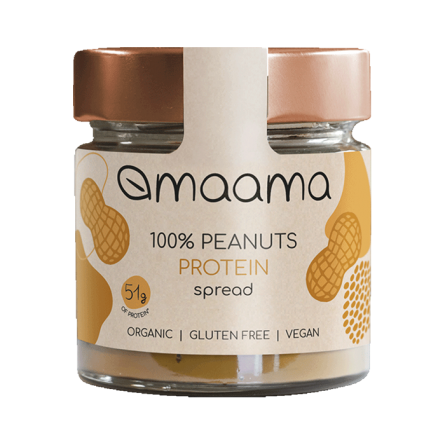 Crema Spalmabile Proteica 100% Arachidi Maama biologica