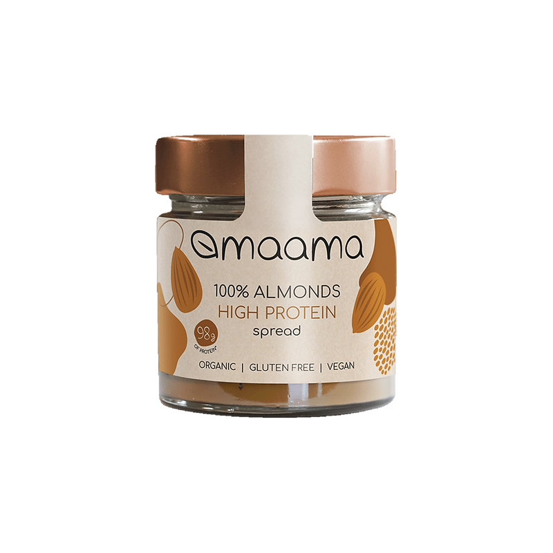 Crema Spalmabile Proteica 100% Mandorle Maama biologica