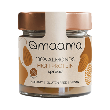 Crema Spalmabile Proteica 100% Mandorle Maama biologica