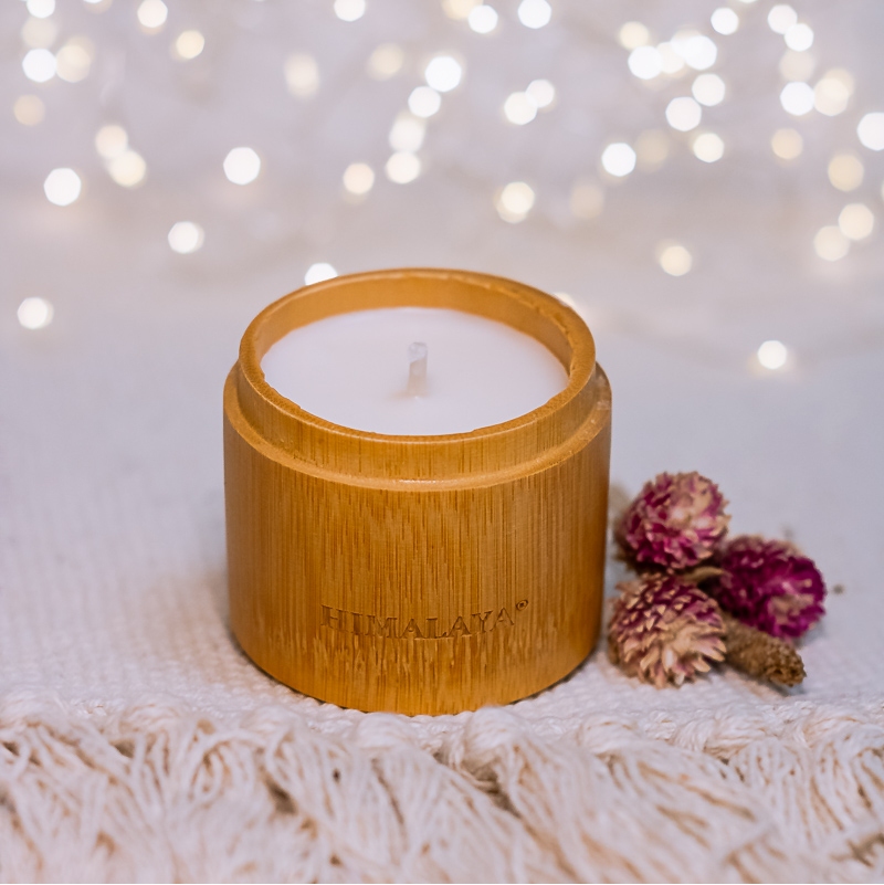 Candela naturale all'aroma di seta